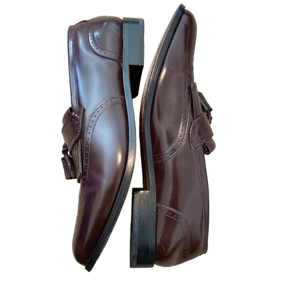 FLORSHEIM MEN\'S BURGUNDY BRINSON KILTIE WINGTIPS SZ 12D main image 5